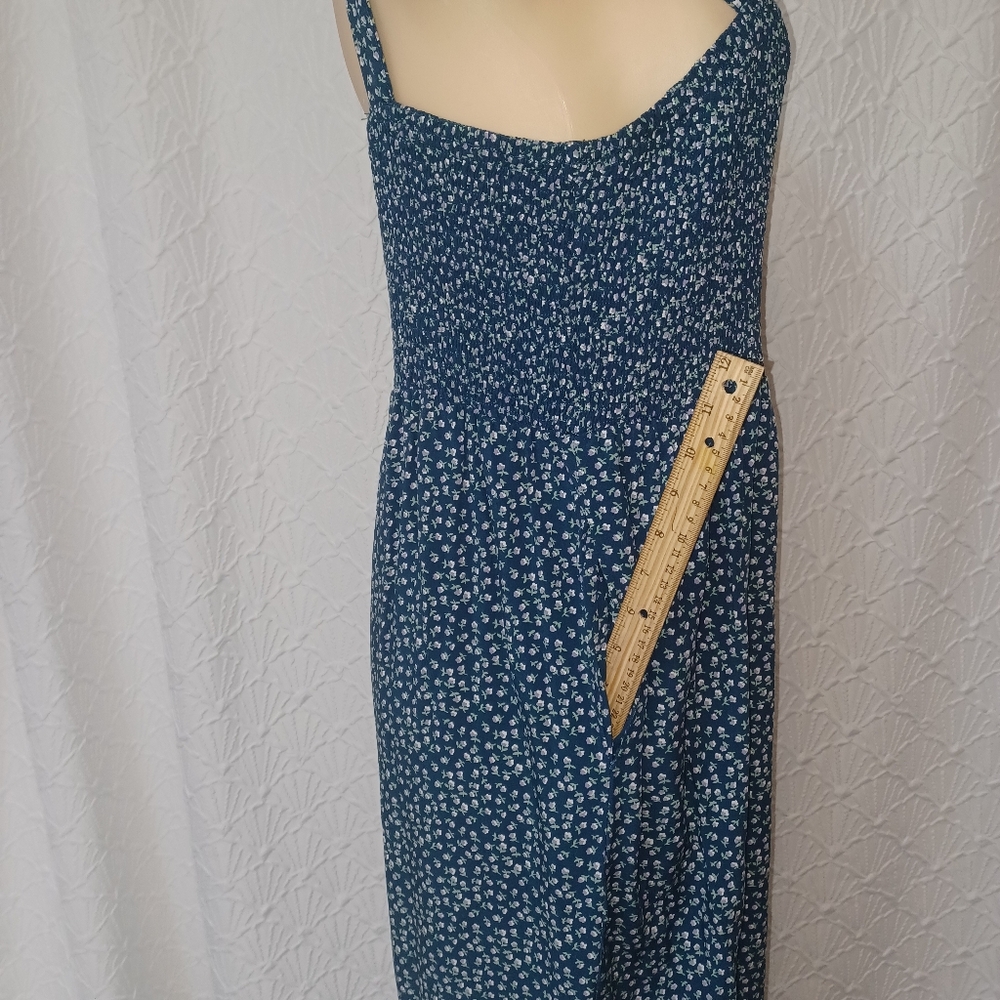 DAKOTOO women 2XL Blue Floral Women's Jumpsuit - Picture 7 of 16